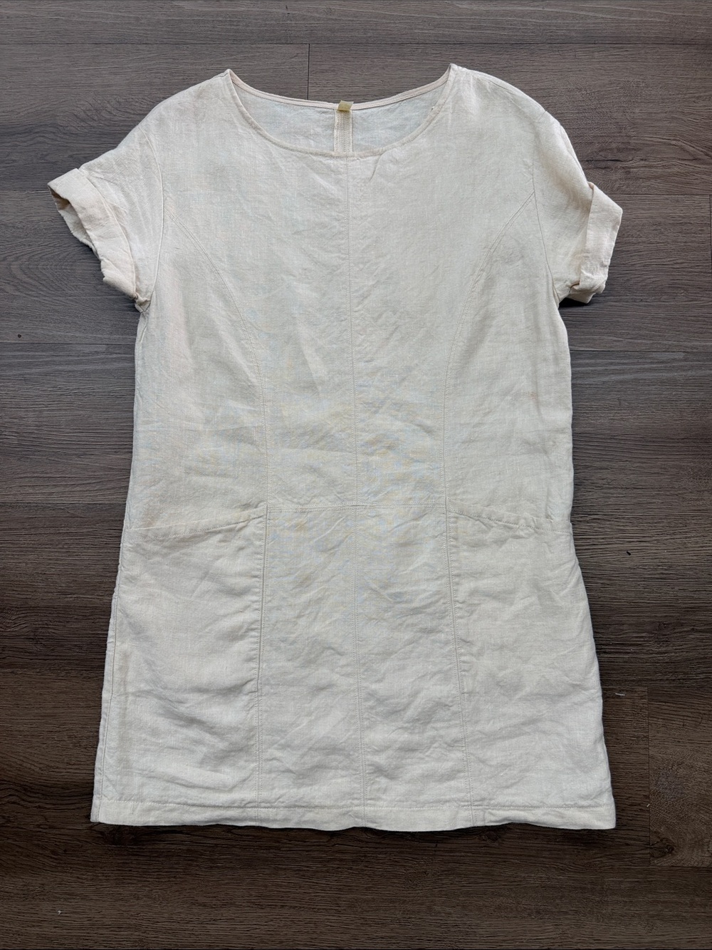 Free People Linen Shift Dress Sz XS